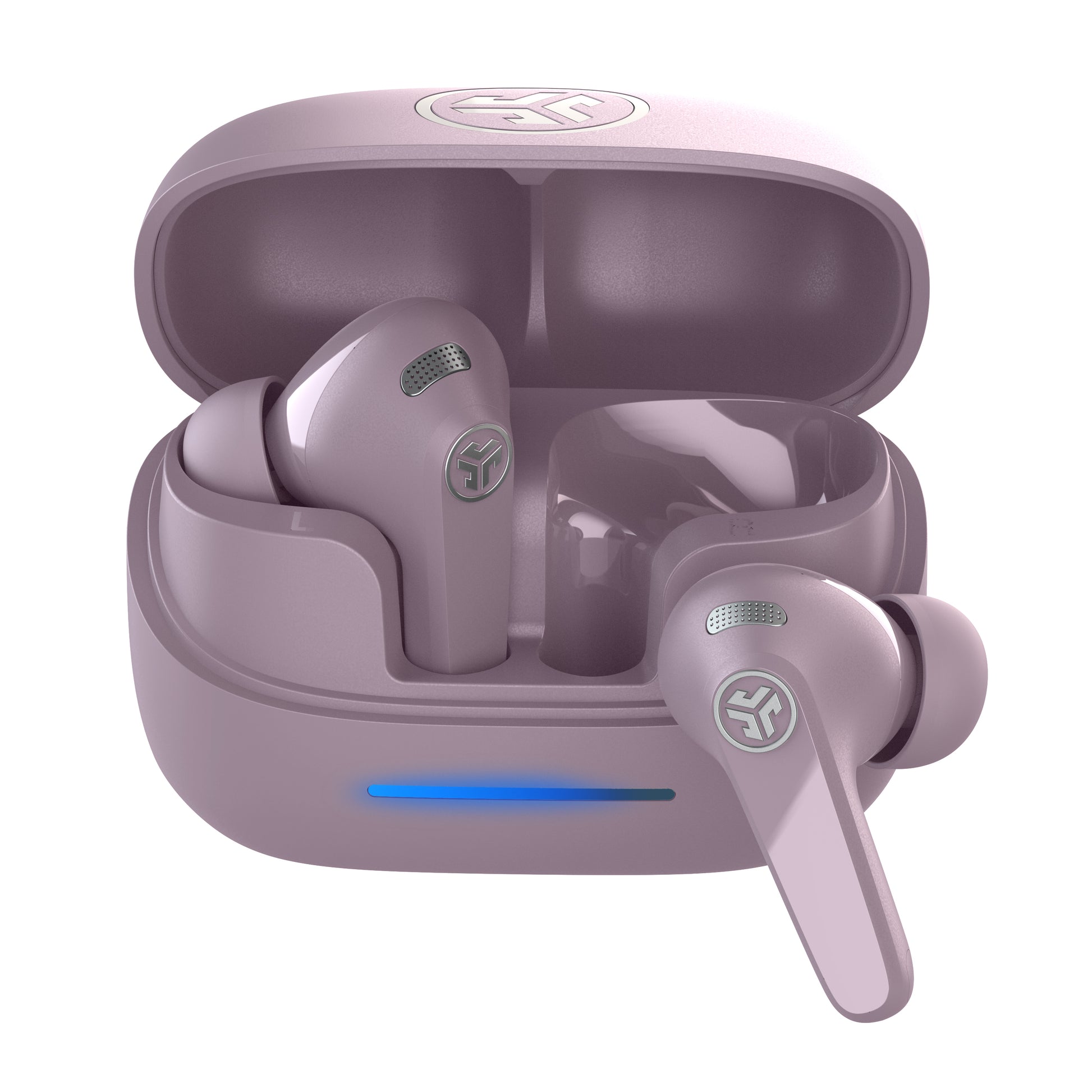 JLab JBuds Pods ANC Earbuds Mauve 