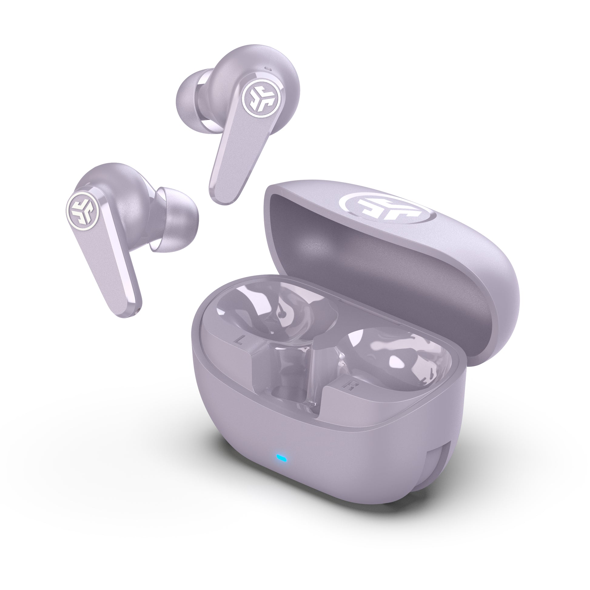 JLab Go Pods ANC Earbuds Lilac 