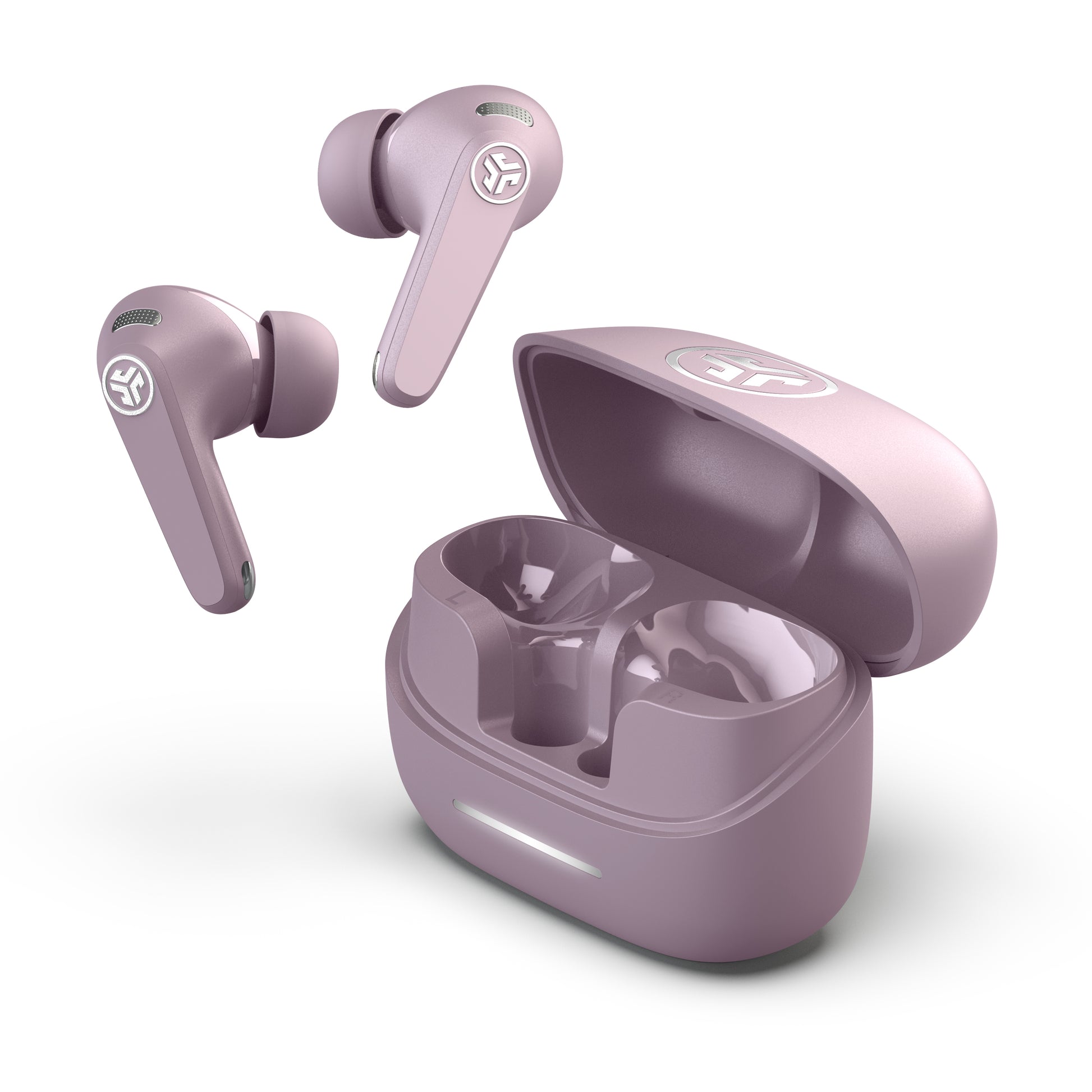 JLab JBuds Pods ANC Earbuds Mauve 