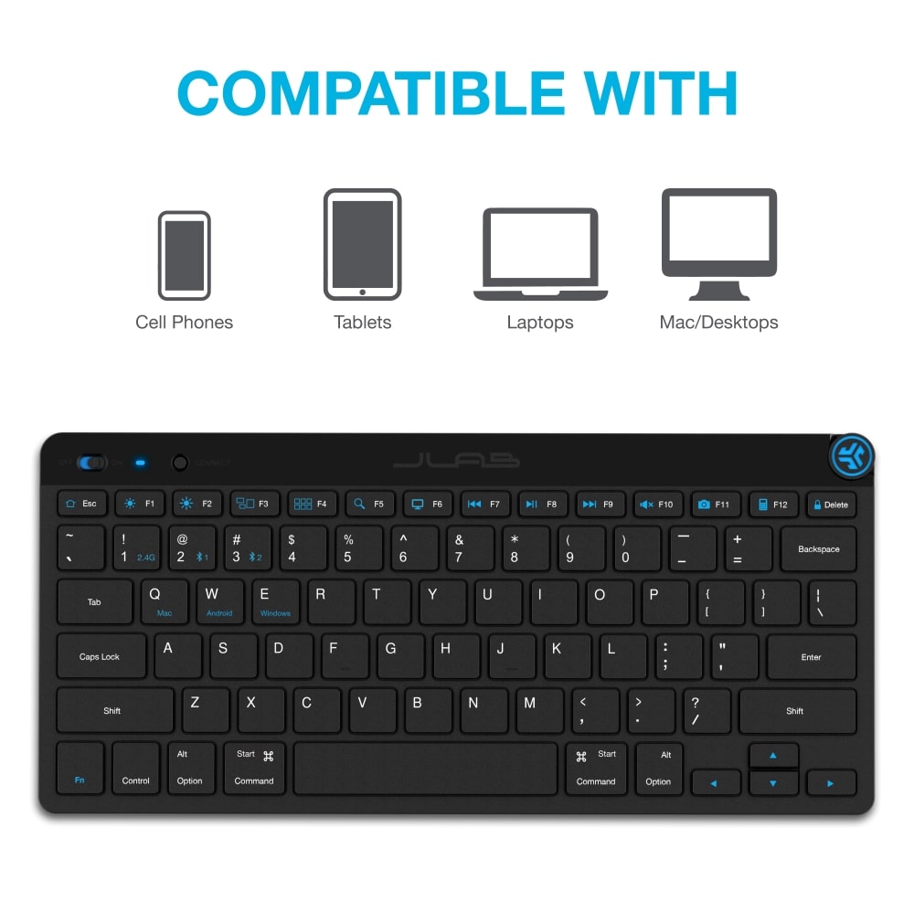 GO Wireless Keyboard – JLab DE