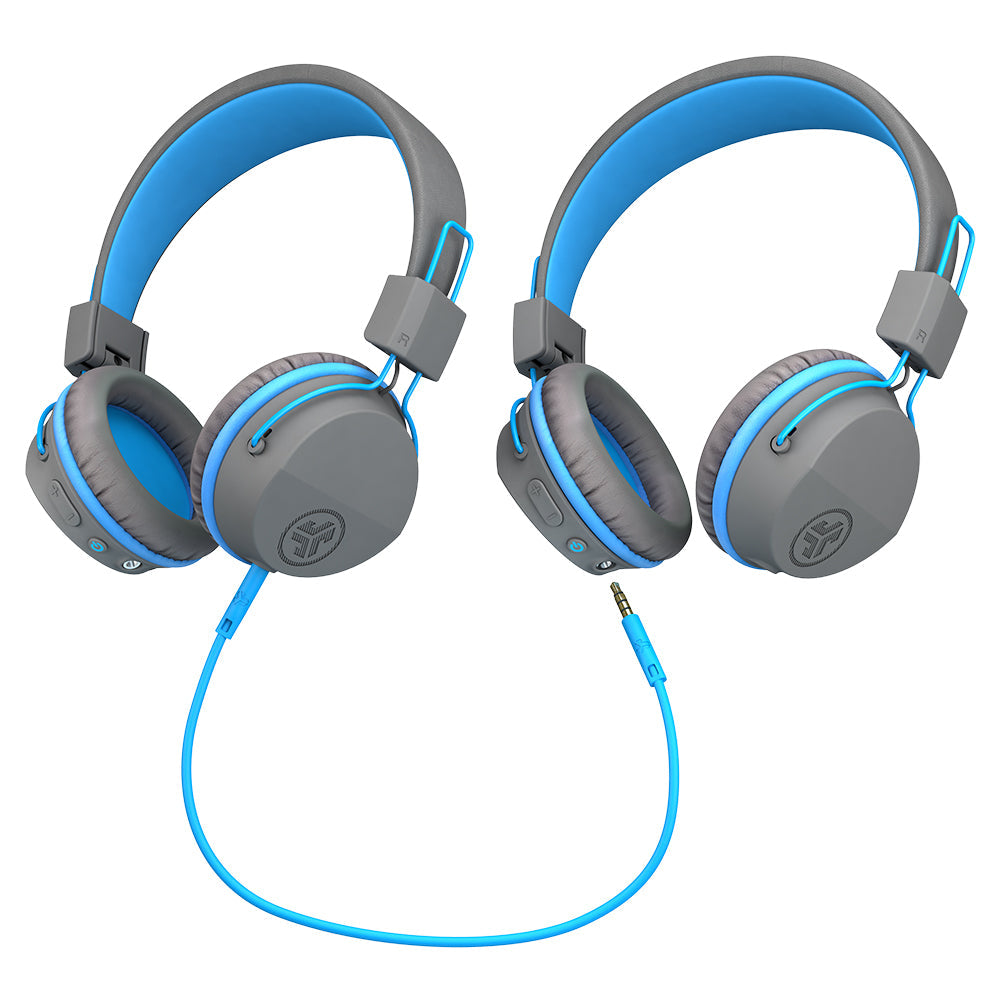 JBuddies Studio Wireless Kids Headphones (2020) Graphite / Blue