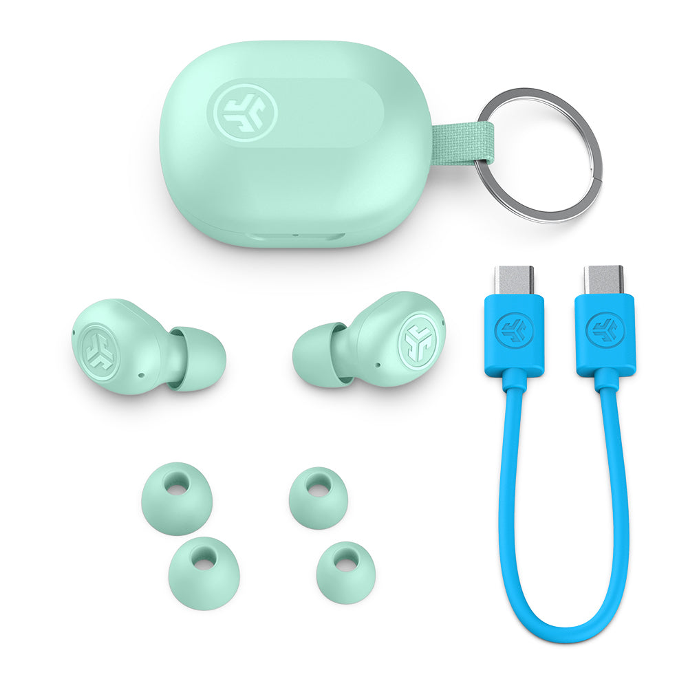 JLab JBuds Mini Earbuds Mint Green 