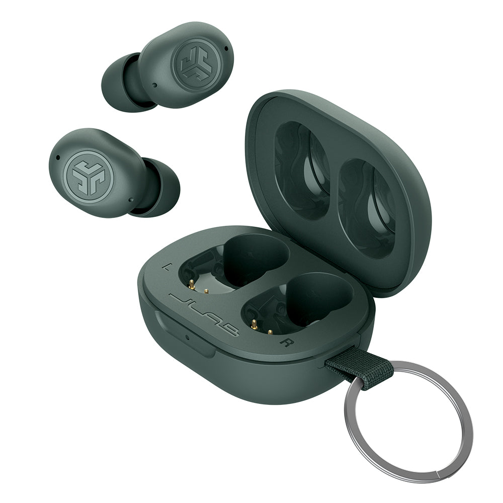 JLab JBuds Mini Earbuds Sage Gray 