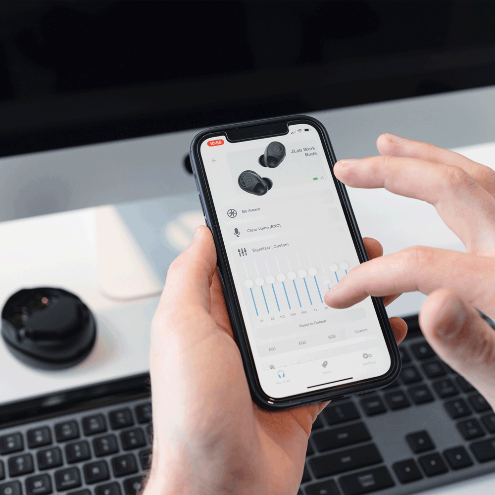 JLab Work Buds In-Ear Headset – JLab DE